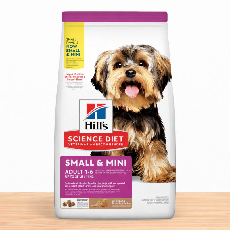 HILLS CANINE ADULTO SMALL & MINI CORDERO X 4.5 LB