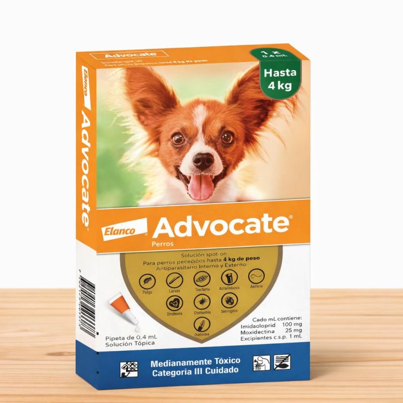 ADVOCATE PERRO 0 - 4 KG