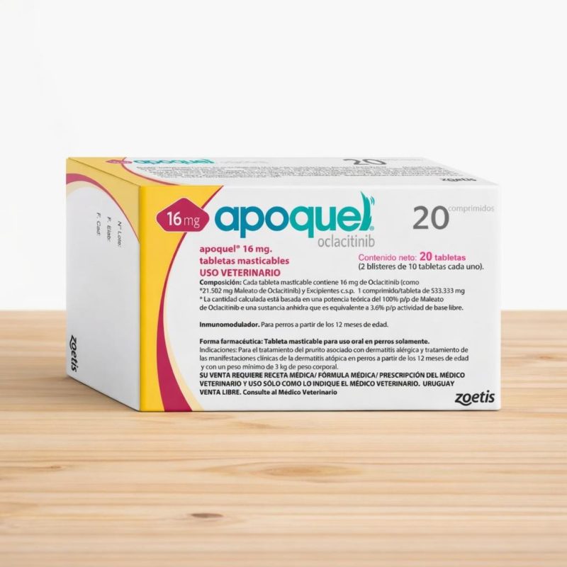 APOQUEL 16 MG _ TAMAÑO X BLISTER 10 UND