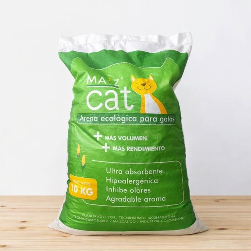 ARENA MAIZ CAT _ TAMAÑO X 10 KG