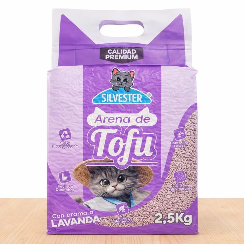 ARENA TOFU SILVESTER X 2.5 KG _ AROMA LAVANDA