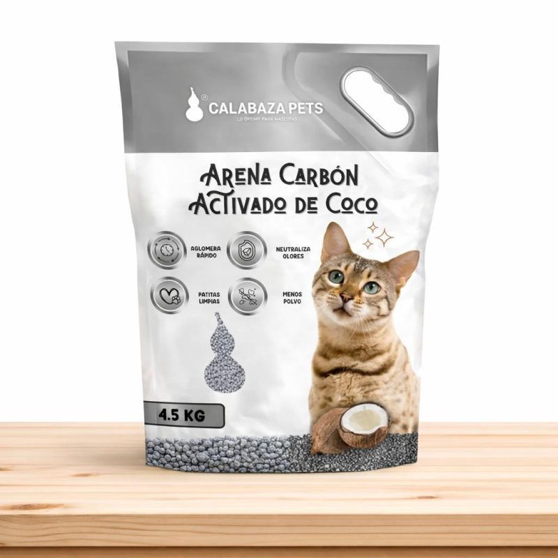 ARENA CALABAZA X 4.5 KG _ AROMA CARBON ACTIVADO DE COCO