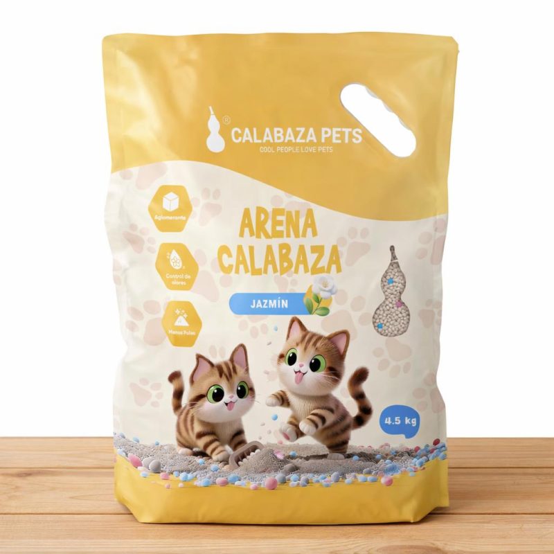 ARENA CALABAZA X 4.5 KG _ AROMA YAZMIN