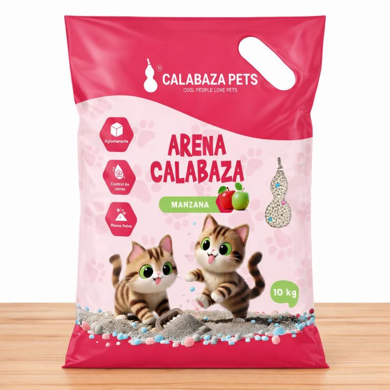 ARENA CALABAZA X 25 KG _ AROMA MANZANA
