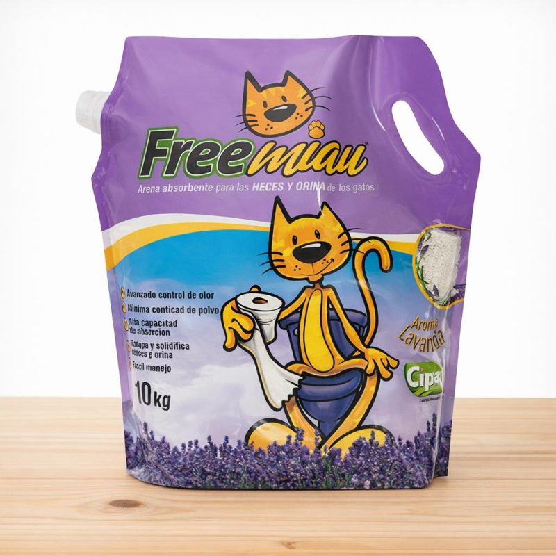 ARENA FREE MIAU LAVANDA _ TAMAÑO X 10 KG