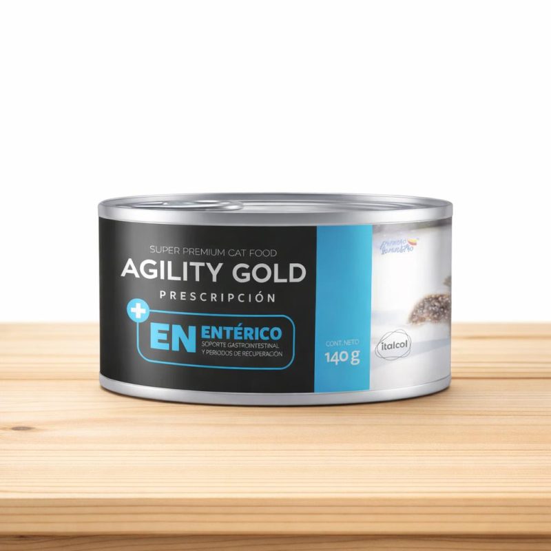 AGILITY GOLD ENTERICO GATO LATA X 140 GR