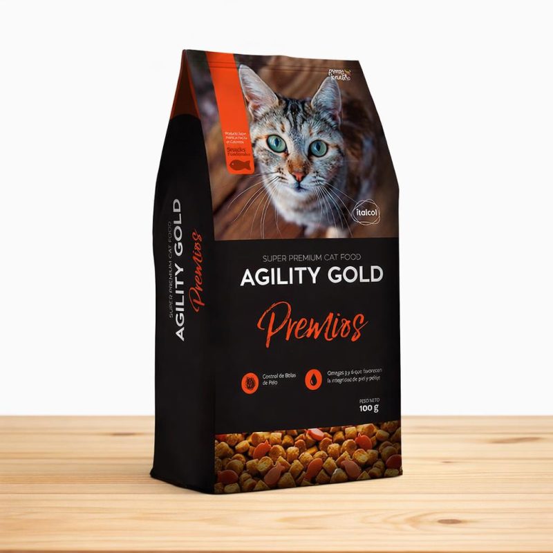 AGILITY GOLD GATO PREMIOS _ TAMAÑO X 100 GR