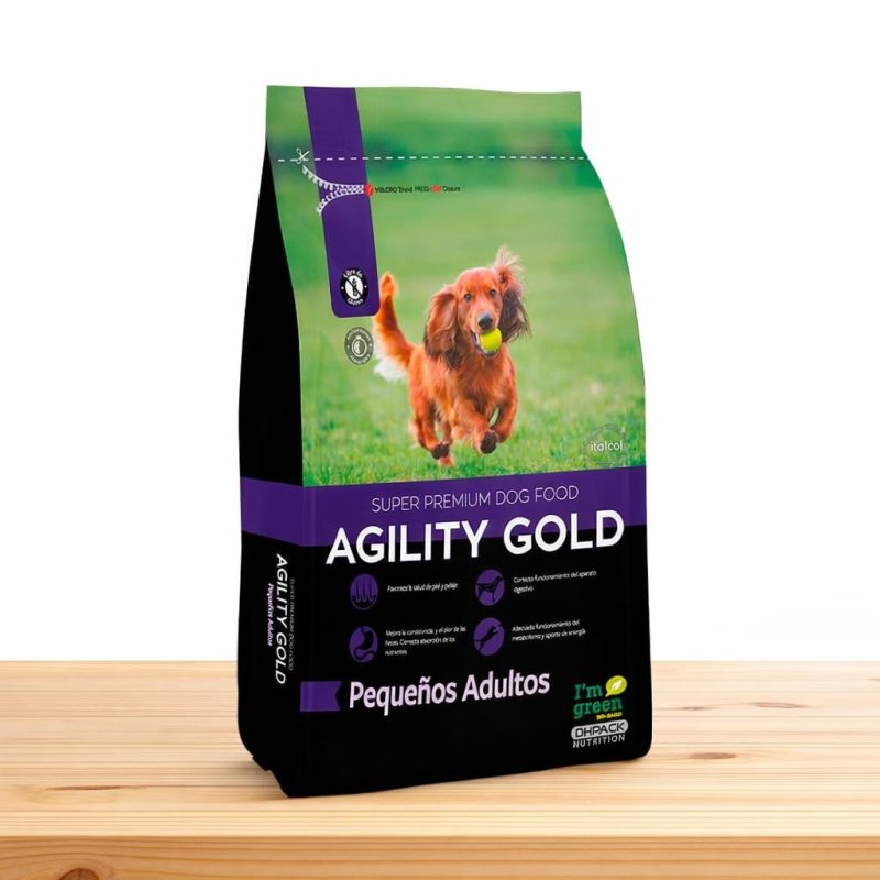 AGILITY GOLD PEQUEÑOS ADULTOS _ Tamaño x 500 Gr