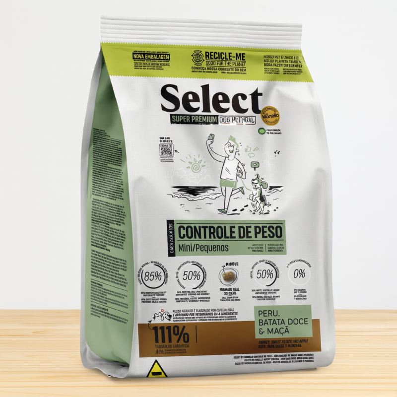 MONELLO DOG SELECT ADULTO RAZA PEQUEÑA CONTROL PESO _ TAMAÑO X 2 KG