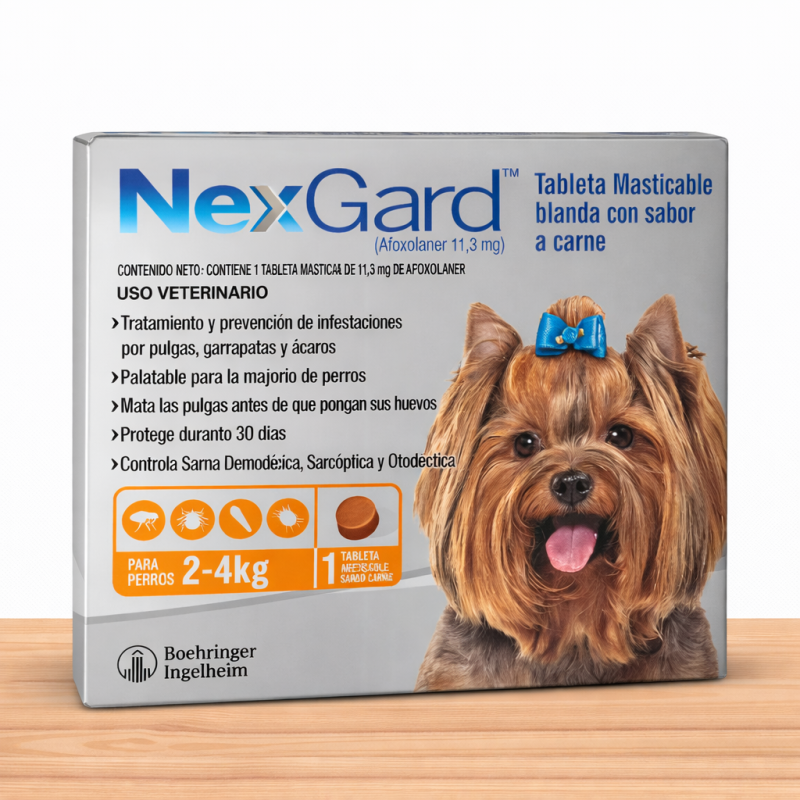 NEXGARD 2 - 4 KG / NARANJA