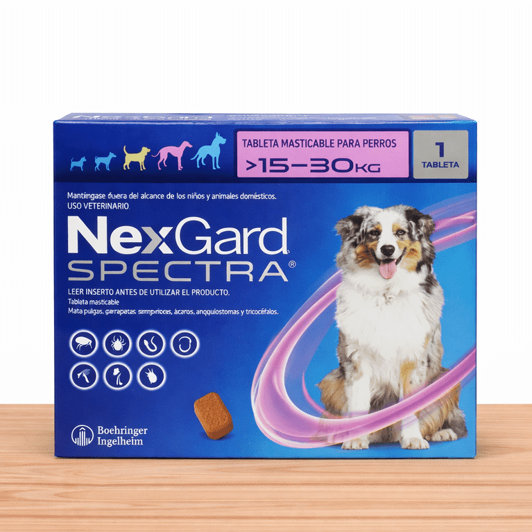 NEXGARD SPECTRA 15 - 30 KG / LILA