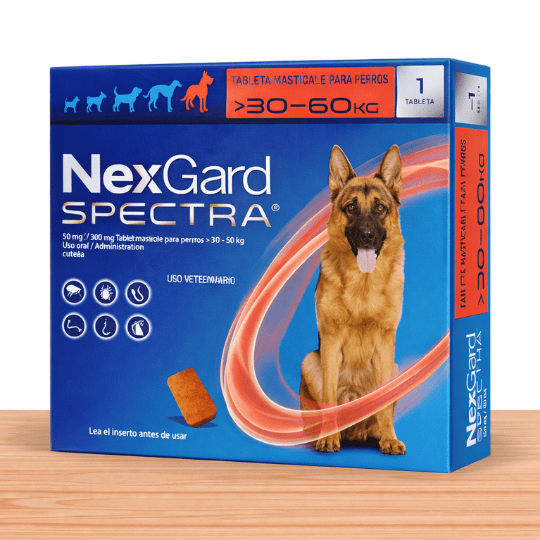 NEXGARD SPECTRA 30 - 60 KG / ROJO