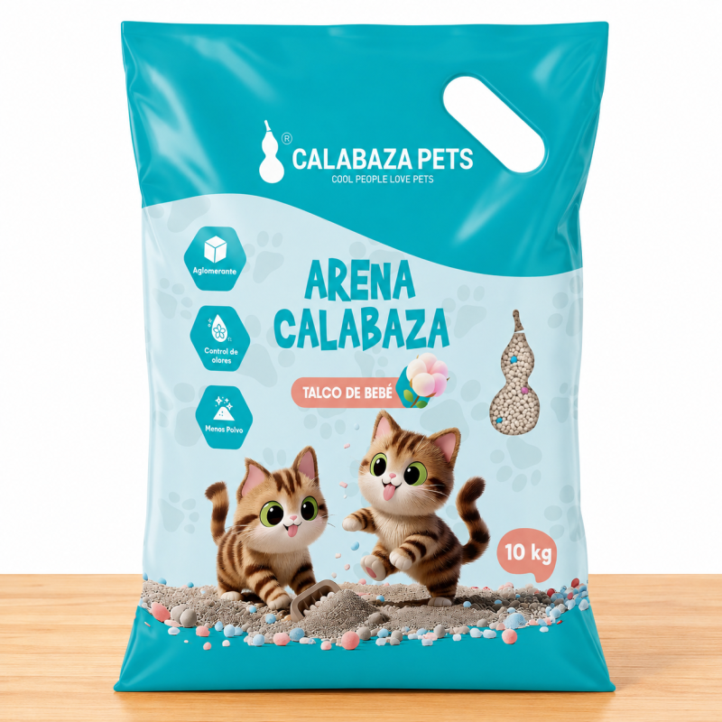 ARENA CALABAZA X 10 KG _ AROMA TALCO