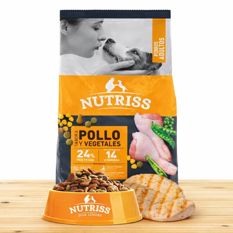 NUTRISS ADULTO POLLO/VEG _ TAMAÑO X 2 KG