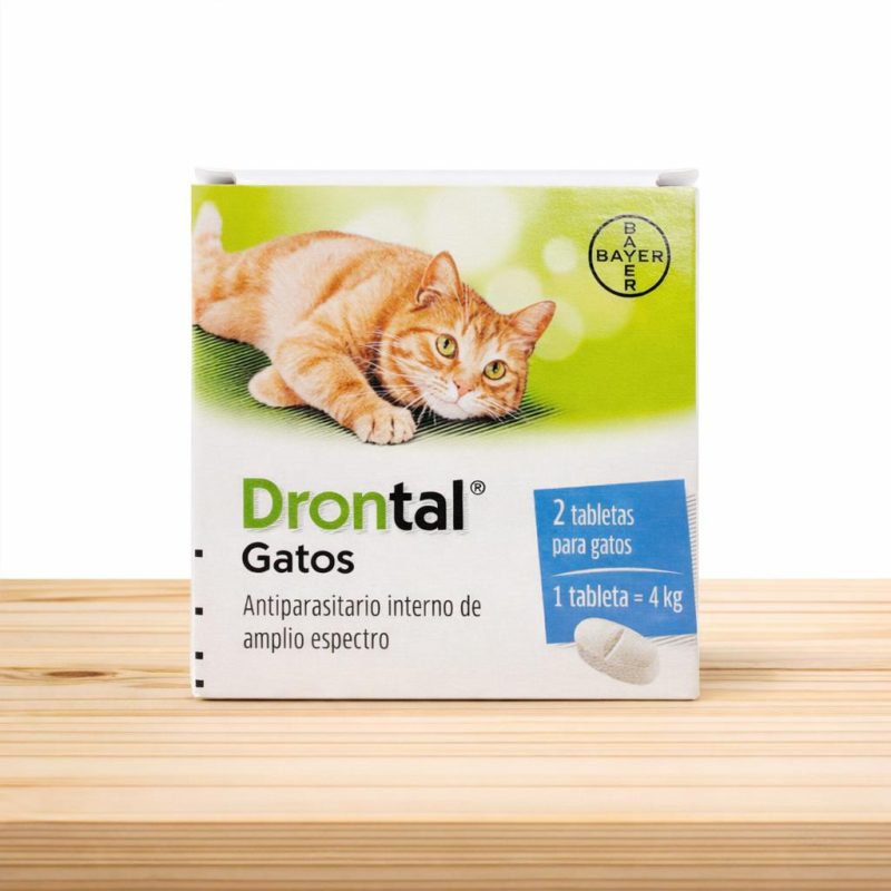DRONTAL GATOS CAJA X 2 TAB