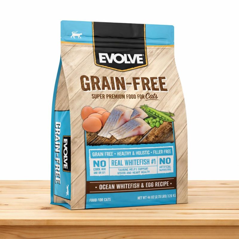 EVOLVE CAT GRAIN FREE OCEAN FISH X 1.24 KG