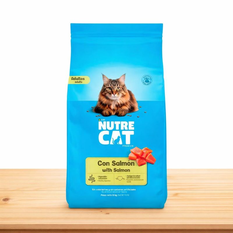 NUTRECAT SALMON _ TAMAÑO X 8 KG