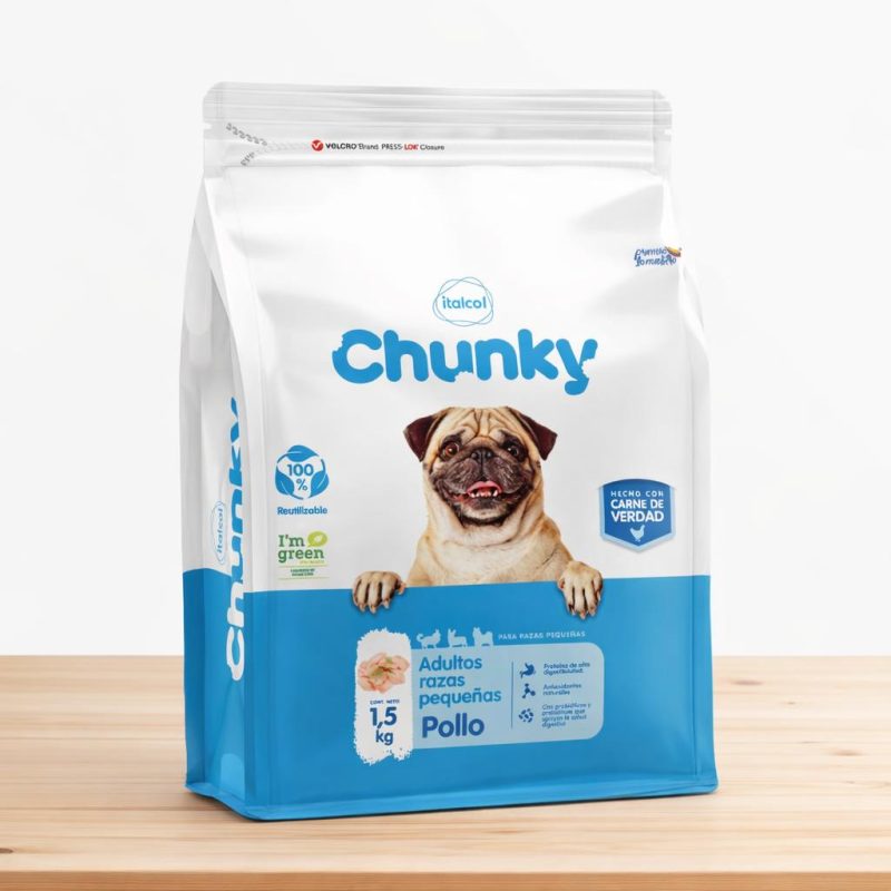CHUNKY ADULTO RAZA PEQUEÑA _ TAMAÑO X 1.5 KG