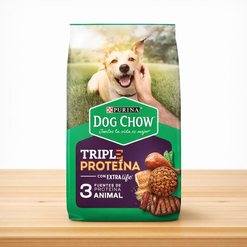 DOG CHOW ADULTO TRIPLE PROTEINA X 2 KG