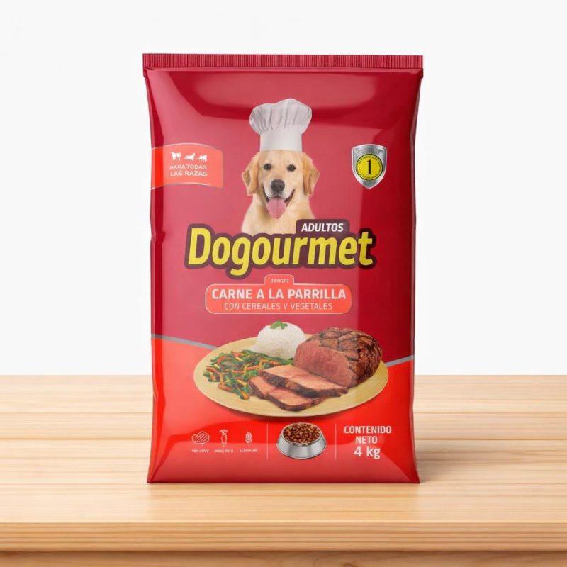 DOGOURMET ADULTO CARNE A LA PARRILLA _ TAMAÑO X 4 KG