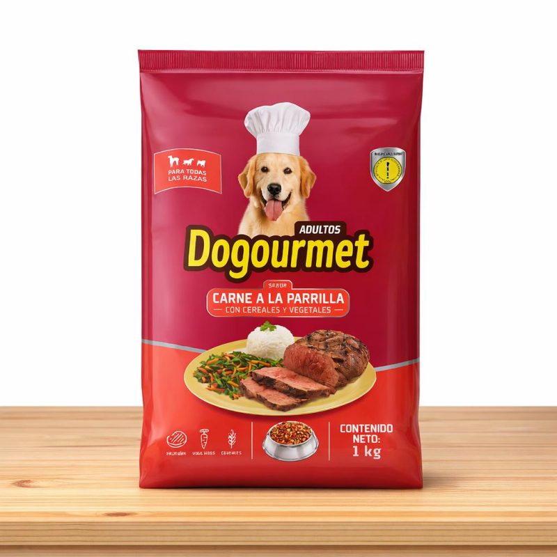 DOGOURMET ADULTO CARNE A LA PARRILLA _ TAMAÑO X 1 KG