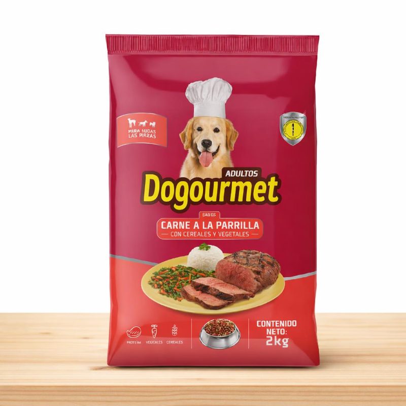 DOGOURMET ADULTO CARNE A LA PARRILLA _ TAMAÑO X 2 KG