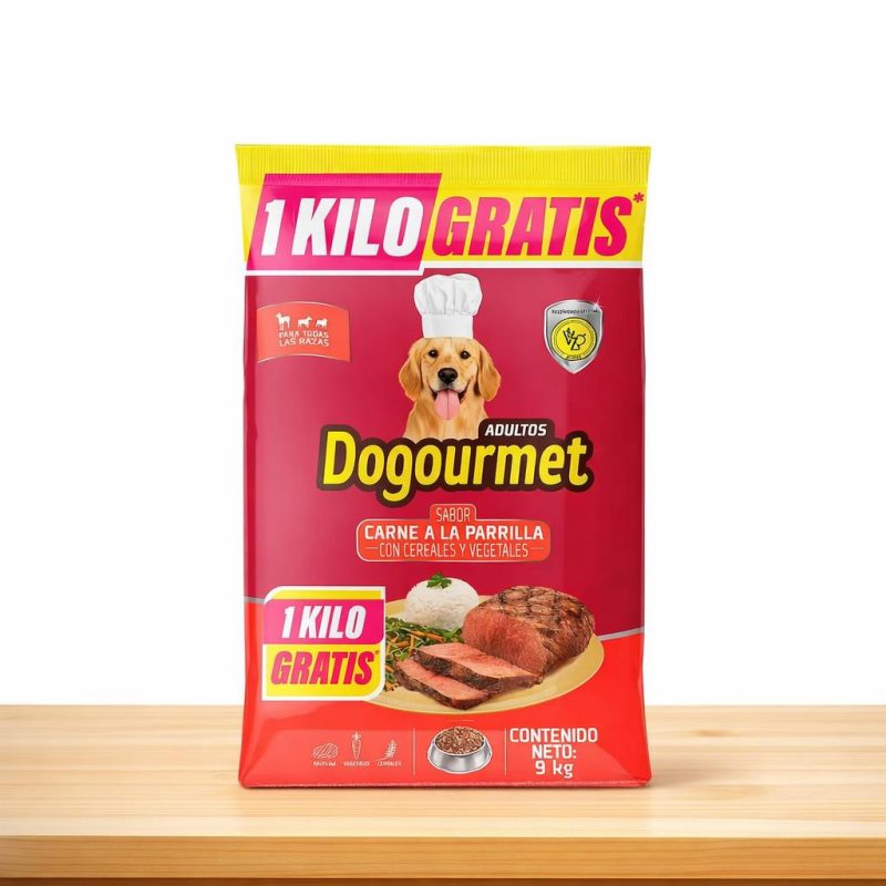 DOGOURMET ADULTO CARNE A LA PARRILLA _ TAMAÑO X 9 KG