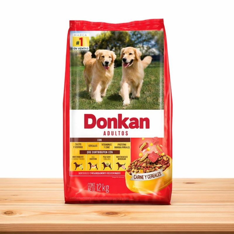 DONKAN ADULTO CARNE Y CEREALES _ TAMAÑO X 12 KG