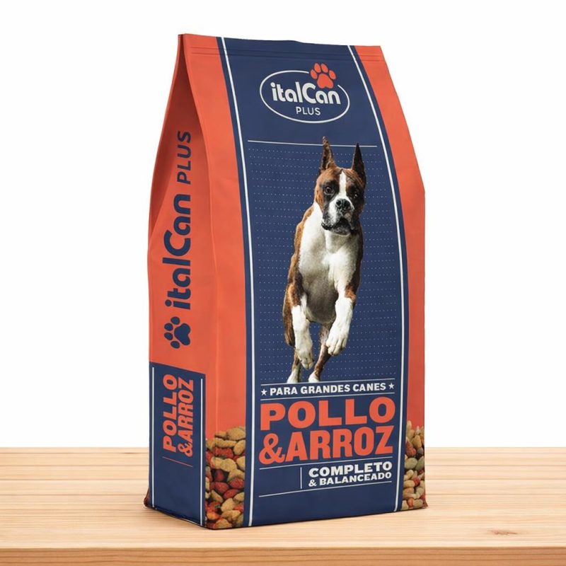 ITALCAN PLUS POLLO Y ARROZ _ TAMAÑO X 25 KG