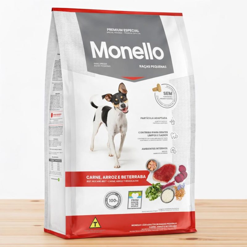 MONELLO DOG ADULTO RAZA PEQUEÑA CARNE/REMOLACHA X 1 KG