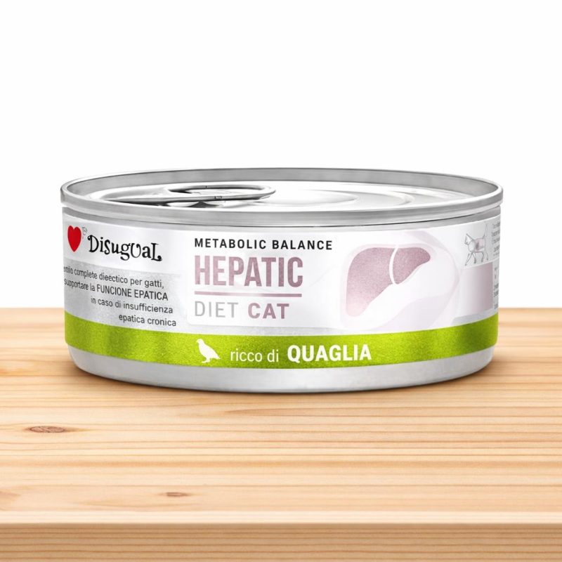 DISUGUAL CAT DIET HEPATIC X 85 GR _ SABOR CODORNIZ