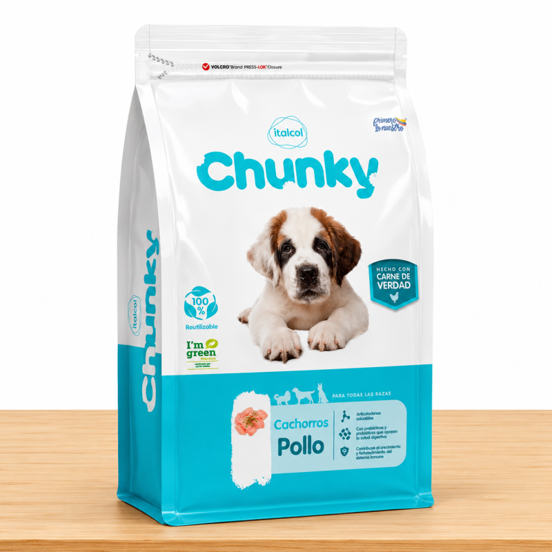 CHUNKY CACHORRO POLLO _ TAMAÑO X 2 KG