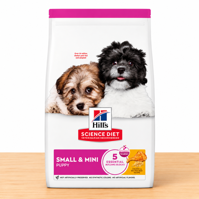 HILLS CANINE PUPPY SMALL & MINI X 4.5 LB