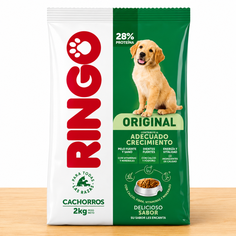 RINGO CACHORRO CROQUETAS _ TAMAÑO X 2 KG