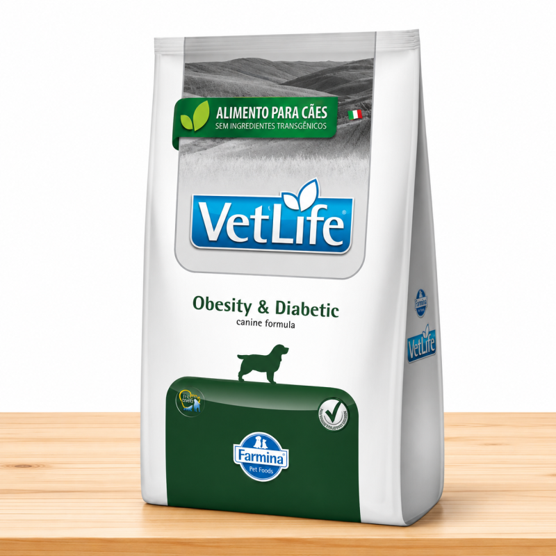VET LIFE CANINE OBESITY AND DIABETIC X 2 KG
