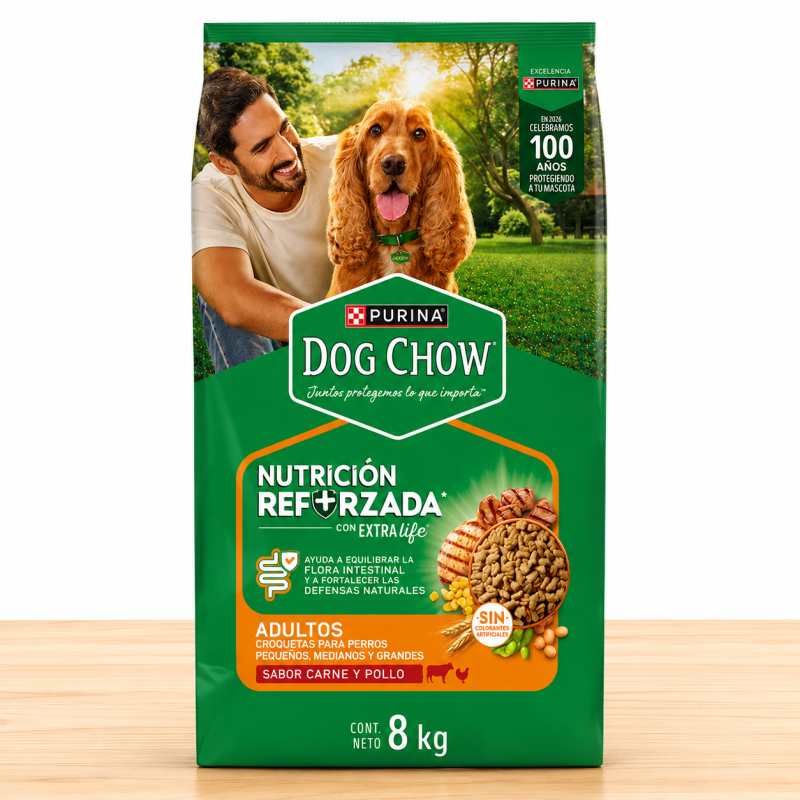 DOG CHOW ADULTO TODO TAMAÑO _ TAMAÑO X 8 KG