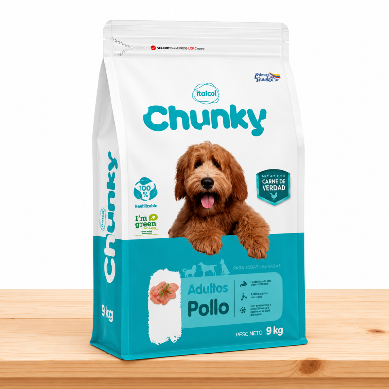 CHUNKY ADULTO POLLO _ Tamaño x 9 kg