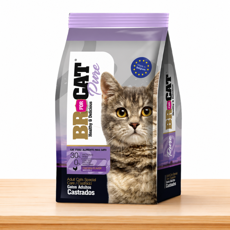 BR FOR CAT CASTRADO POLLO _ TAMAÑO X 10 KG