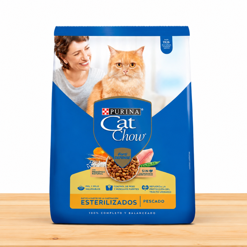 CAT CHOW ESTERILIZADOS _ TAMAÑO X 15 KG
