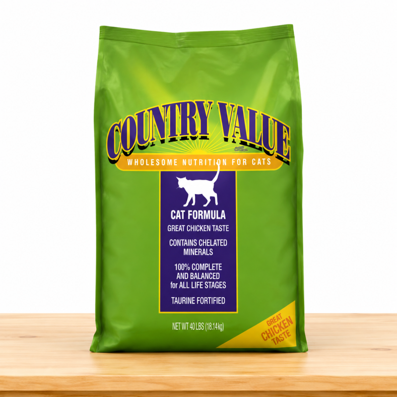 COUNTRY VALUE GATOS _ TAMAÑO X 9 KG