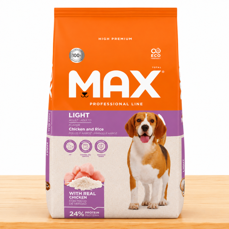 C MAX LIGHT PERRO ADULTO _ TAMAÑO X 2 KG