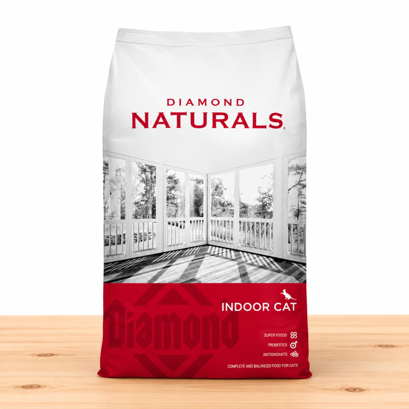 DIAMOND NATURALS CAT INDOOR _ TAMAÑO X 18 LB