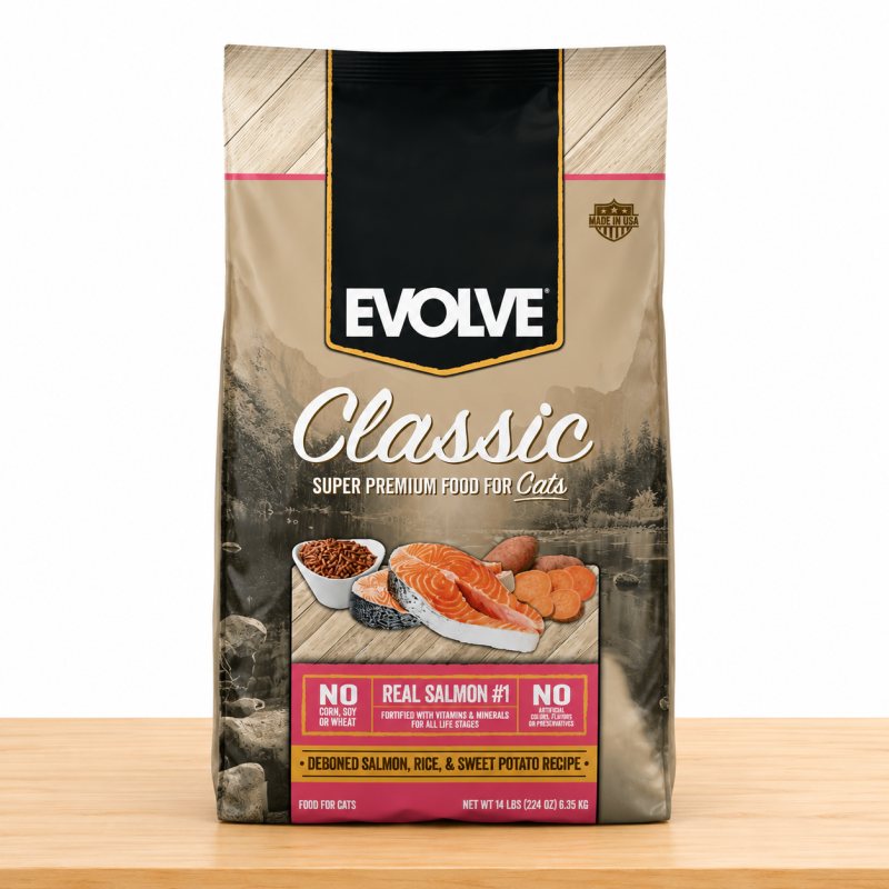 EVOLVE CAT CLASSIC SALMON _ TAMAÑO X 6.35 KG