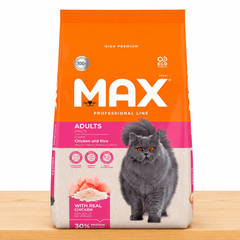 F MAX CAT ADULTO FRANGO & ARROZ _ TAMAÑO X 10.1 KG