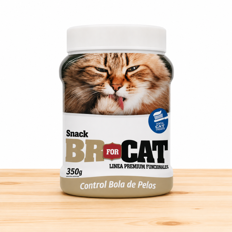 BR FOR CAT BOLA DE PELO _ TAMAÑO X BOMBONERA 350 GR