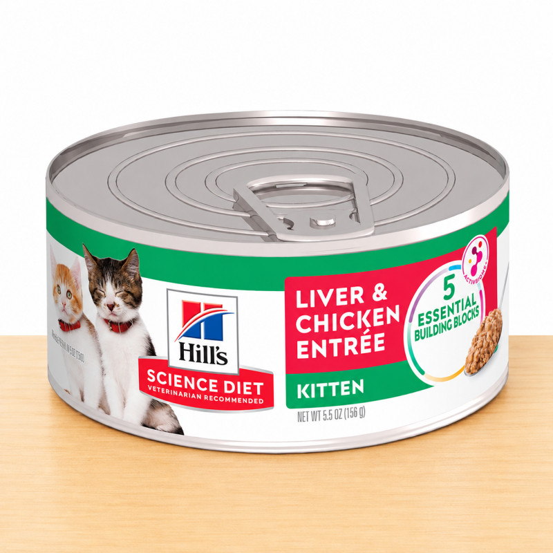 HILLS FELINE KITTEN LIVER/CHICKEN LATA X 5.5 OZ