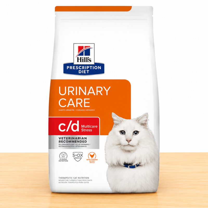 HILLS FELINE C/D MULTICARE ANTI STRESS X 4 LB