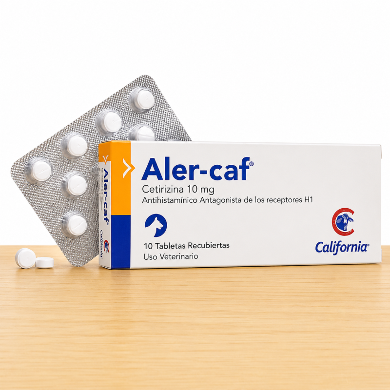 ALERCAF (CETIRIZINA) 10 MG _ TAMAÑO X UND