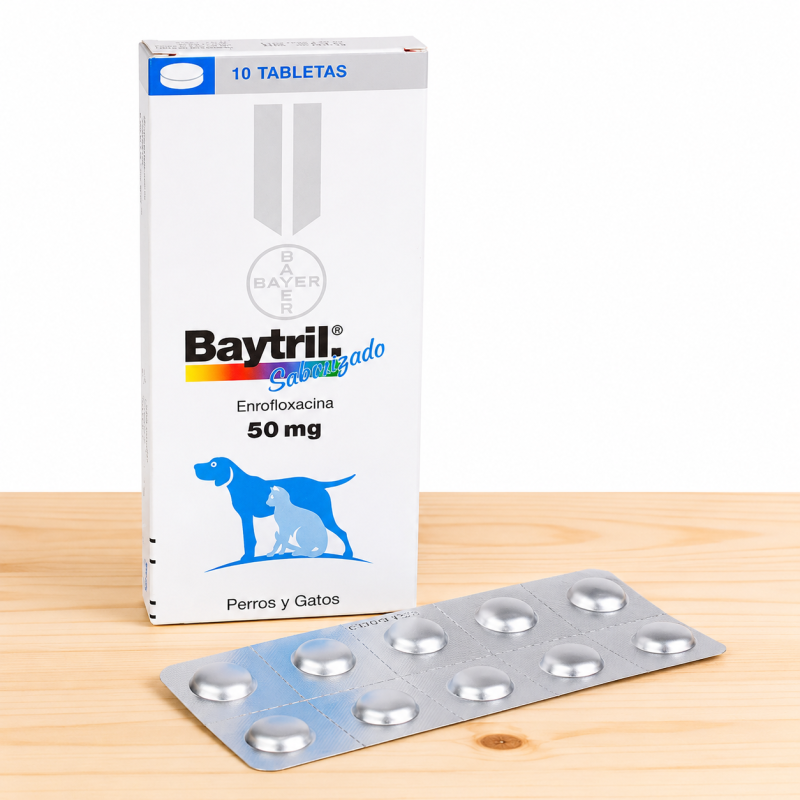 BAYTRIL 50 MG _ TAMAÑO X CAJA 10 UND