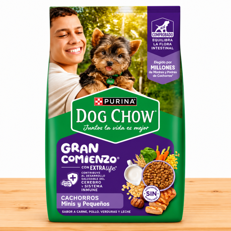 DOG CHOW CACHORRO RAZA PEQ _ TAMAÑO X 1 KG